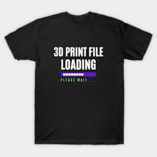 3D Print File Loading - 3D Printing T-Shirt